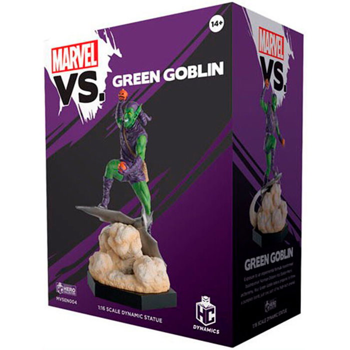 Eaglemoss Hero Collector - Figurine Marvel Green Goblin VS Spider-Man, Échelle 1:16, Collection de Héros