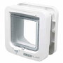 Sureflap - Chatière à puce électronique - Blanc - 142 mm x 120 mm - Jusqu'à 32 animaux - Compatible avec toutes les puces et médaillons RFID