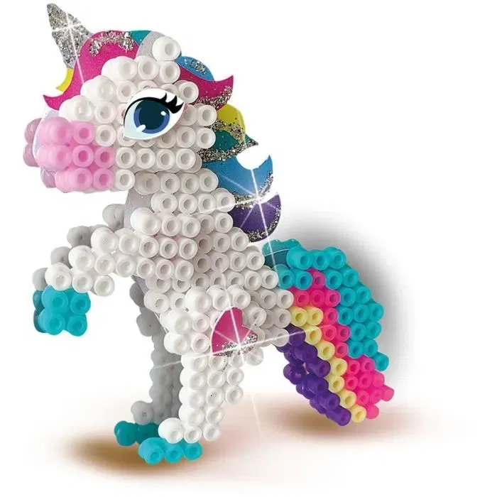 Ses Creative Kit de Perles à Repasser Licorne - Création de Licornes 3D, Modèle Fourni, Marque SES CREATIVE Ses Creative Kit de Perles à Repasser Licorne - Création de Licornes 3D, Modèle Fourni, Marque SES CREATIVE
