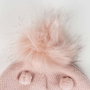 Cerdá Gorro de Punto Minnie Tu:T.Unica - Bonnet tricot Minnie - Couleur rose - À partir de 3 ans