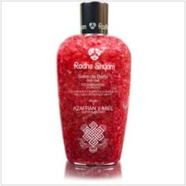 Radhe Shyam Sels de Bain Equilibrants au Safran et Miel 300g