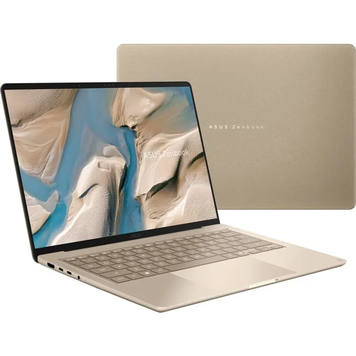 Asus ZenBook 14 UX3480 - 14'' OLED - Snapdragon X Plus - 8Go RAM - 512Go SSD - Zabriskie Beige