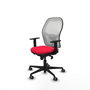 Piqueras y Crespo Chaise de Bureau 1D036G0 Rouge