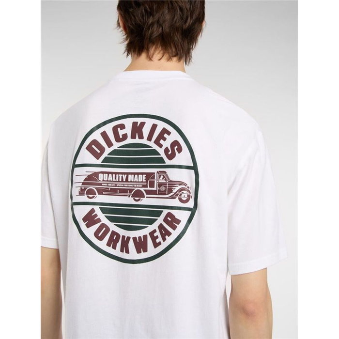 T-shirt à manches courtes homme Dickies Circle Ss Blanc 10 ans T-shirt à manches courtes homme Dickies Circle Ss Blanc 10 ans