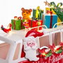 BigBuy Home Décorations de Noël Père Noël Multicouleur 31 x 13 x 21 cm