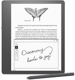 Amazon Kindle Scribe - Lecteur eBook avec stylet - Écran Paperwhite 10.2" - 16 Go - Génération 2022 - Modèle B09BS5XWNS - Anthracite