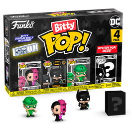 FUNKO Blister 4 figurines Bitty POP DC Comics Batman 85th Anniversary Two-Face