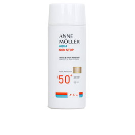 Anne Möller Fluide Illuminateur Solaire SPF50+ Résistant à l'Eau et à la Transpiration 75 ml