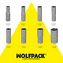 WOLFPACK LINEA PROFESIONAL Clé à douille hexagonale longue 30 mm 1/2 pol.