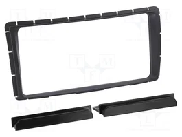 ACV Cadre de radio 2 DIN pour Toyota Hilux 2011-2016, noir