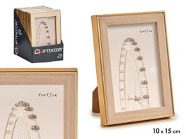 GIFTDECOR Cadre photo Oro-Natural 10x15cm