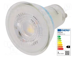PHILIPS Lampe LED GU10 blanc neutre 2,7W 230lm