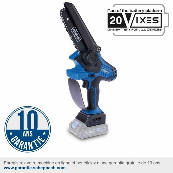 Scheppach BC-PS150-X Tronçonneuse sans fil 15,8 cm Scheppach BC-PS150-X Tronçonneuse sans fil 15,8 cm