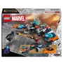 LEGO 76278 Marvel Le Vaisseau Spatial de Rocket contre Ronan, Jouet Les Gardiens de la Galaxie Vaisseau Minifigurines