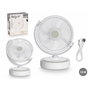 ARGON Ventilateur de table USB Blanc 10W