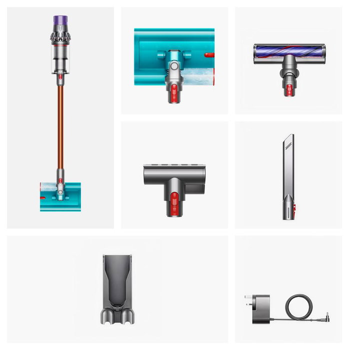 Dyson V10 Cyclone Submarine Copper, grey