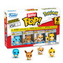 FUNKO Blister de 4 figurines Bitty POP Pokémon Squirtle avec figurine rare ou hyper rare pour collection