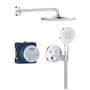 GROHE Ensemble de douche encastré Vitalio Rain Mono 310 - Gris