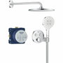 GROHE Ensemble de douche encastré Vitalio Rain Mono 310 - Gris