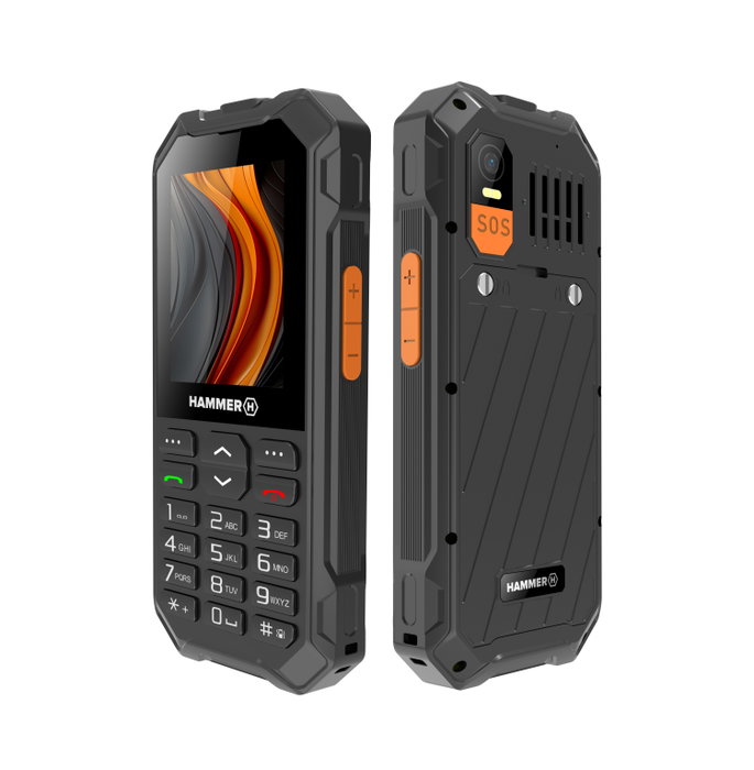HAMMER 6 LTE Téléphone Mobile Robustesse 2.4 Pouces IP68 MIL-STD 810H SOS Bluetooth 2500mAh HAMMER 6 LTE Téléphone Mobile Robustesse 2.4 Pouces IP68 MIL-STD 810H SOS Bluetooth 2500mAh