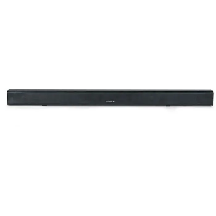 Thomson - Barre de son noire - 120W - Bluetooth 5.3, HDMI ARC/CEC, USB, entrée optique, AUX, égaliseur, télécommande - 230V