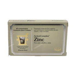 PHARMA NORD Activecomplex Zinc 60 comprimés – Complément alimentaire zinc facilement absorbable