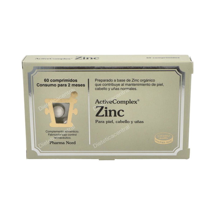 PHARMA NORD ACTIVECOMPLEX ZINC 60 comprimés PHARMA NORD ACTIVECOMPLEX ZINC 60 comprimés
