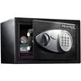 Master Lock Coffre fort électronique programmable - Format M - 22 x 35 x 27 cm - Acier - Noir et gris métal - Sécurité maison et bureau
