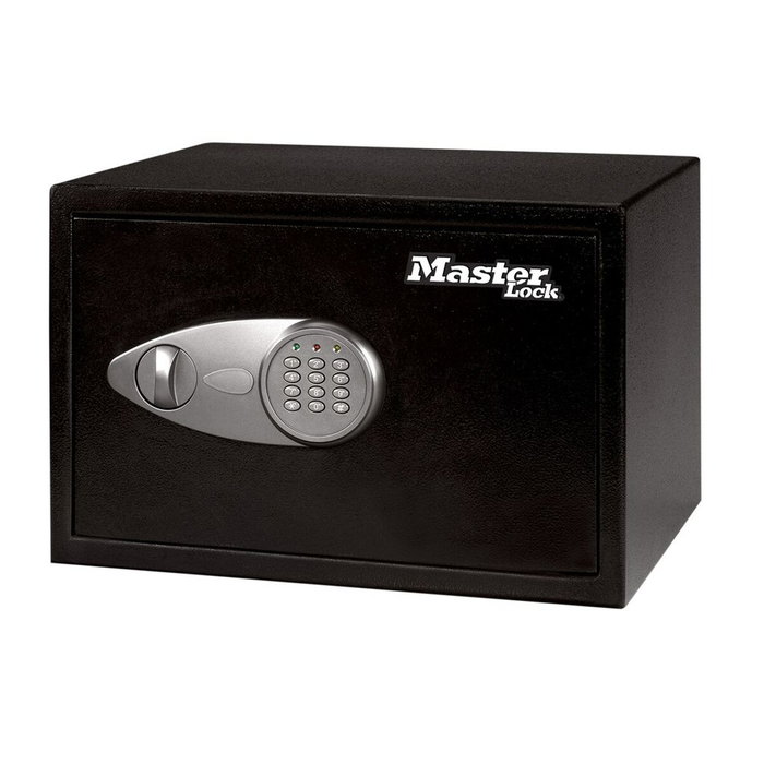 Master Lock Coffre-fort X055ML Noir et Gris Métal 16 L