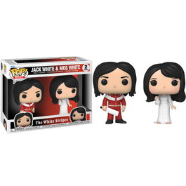 Funko Pop The White Stripes - Pack de 2 figurines Jack White et Meg White