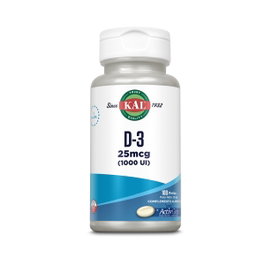 KAL D3 1000 UI 100 perles ActivGel