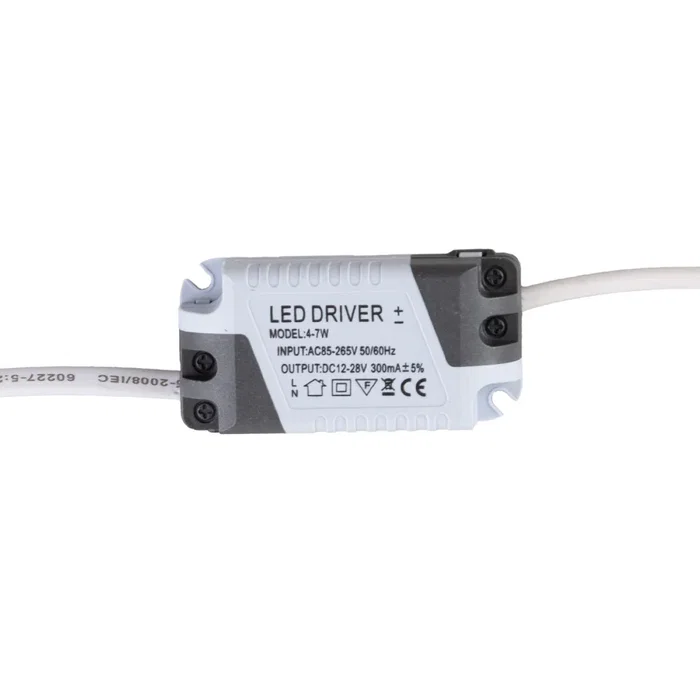 Plaque LED Circulaire 6W 600Lm CCT (Tonalité Lumière Réglable) 3000-6000K 40.000H JL-GP-LZ-1-CCT