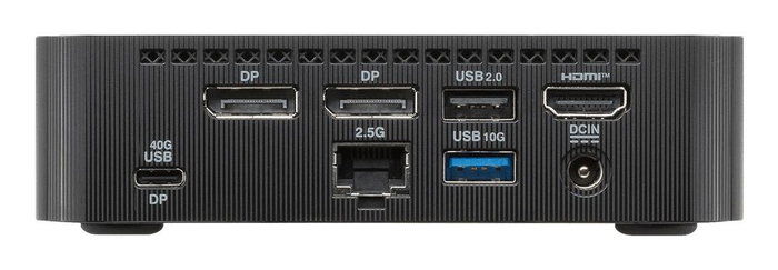Asus ExpertCenter PN54-BBR522MNS1 Mini PC Barebone AMD Ryzen 5 220, DDR5, Noir