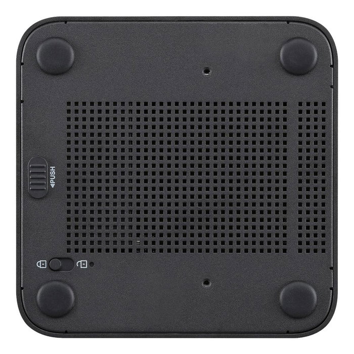 Asus ExpertCenter PN54-BBR522MNS1 Mini PC Barebone AMD Ryzen 5 220, DDR5, Noir