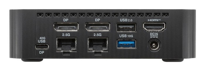Asus ExpertCenter PN54-BBR522MNS1 Mini PC Barebone AMD Ryzen 5 220, DDR5, Noir