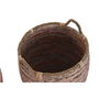 Set de basket DKD Home Decor Pêche Naturel (3 Pièces)