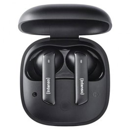 Intenso Buds Pro TWS H - ANC+ENC Noir Écouteurs Bluetooth 5.3 avec Réduction de Bruit Hybride, Autonomie 35h, IPX4, Modèle 3720500