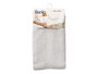 Berilo Serviette de Bain Unie 90x150 cm Gris Clair (Set de 12)