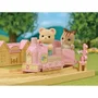 Sylvanian Families - Train Tchou-tchou des Bébés 5320 - La Crèche, l'École - Jouet à Pousser avec Bébé Ours - 3 ans et plus