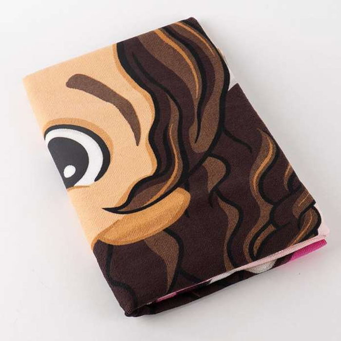 Serviette de plage Gabby's Dollhouse Rose clair 70 x 140 cm