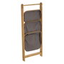 BigBuy Home Étagère de salle de bains Gris Naturel 45 x 34 x 109 cm