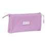 Safta Trousse d'écolier Triple Munich Basic Lila