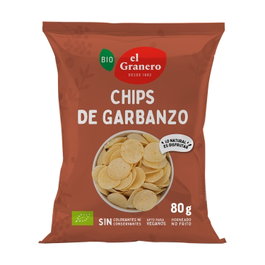 El Granero Integral Chips de Garbanzos Bio 80 g