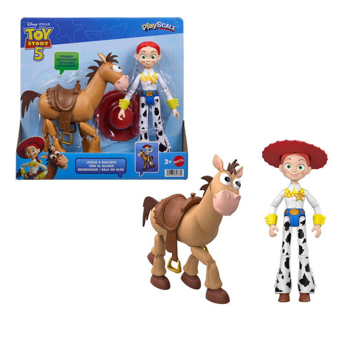 Mattel Coffret de 2 Figurines Articulées Jessie et Perdigon - Toy Story 5 Mattel Coffret de 2 Figurines Articulées Jessie et Perdigon - Toy Story 5
