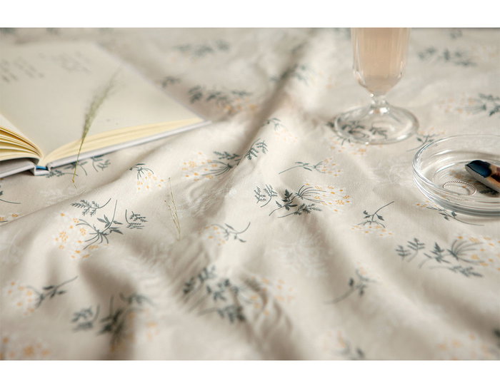 Dailylike Tissu coton lace flower épaisseur 30C 1,60m x 3m