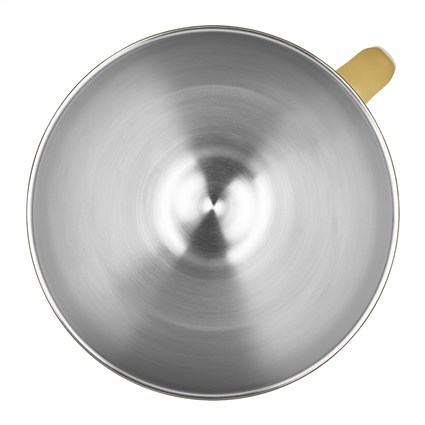 Kitchenaid 5KSM5SSBRG Bol en acier inoxidable doré radiant pour mélanger avec anse
