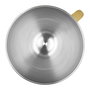 Kitchenaid 5KSM5SSBRG Bol en acier inoxidable doré radiant pour mélanger avec anse