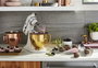 Kitchenaid 5KSM5SSBRG Bol en acier inoxidable doré radiant pour mélanger avec anse