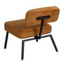 BigBuy Home Chaise Noir Moutarde 58 x 59 x 71 cm