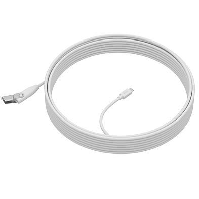 Logitech 952-000047 Câble d'extension Rally Mic Pod Blanc Logitech 952-000047 Câble d'extension Rally Mic Pod Blanc